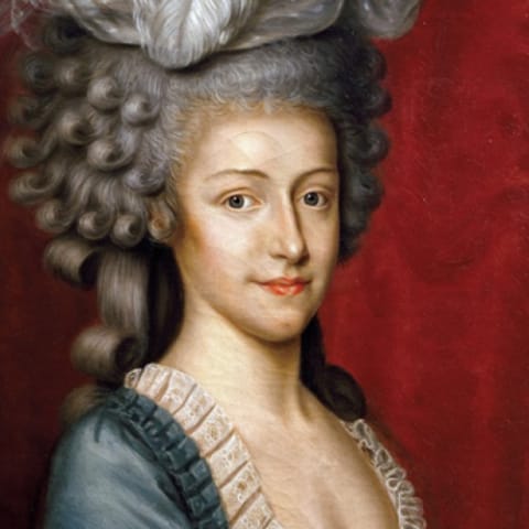 Reina Consorte de Sajonia María Teresa de Austria