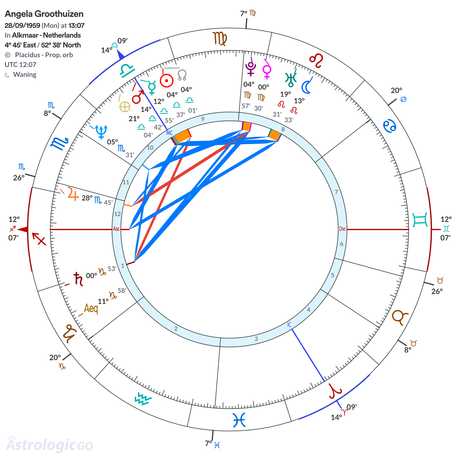 Chart wheel - Angela Groothuizen