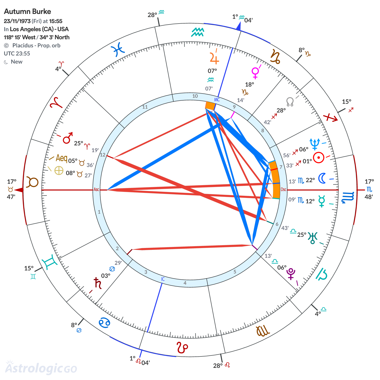 Chart wheel - Autumn Burke