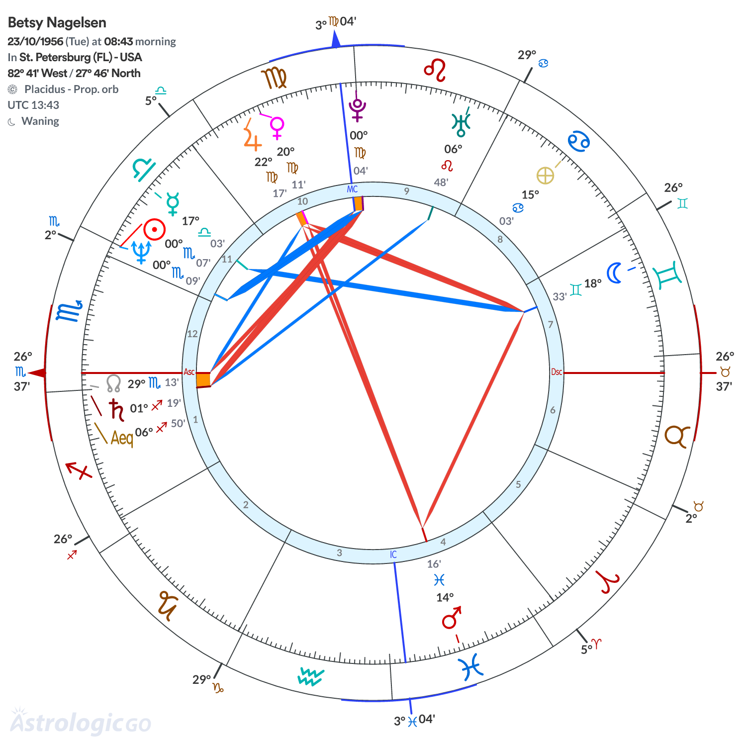 Chart wheel - Betsy Nagelsen