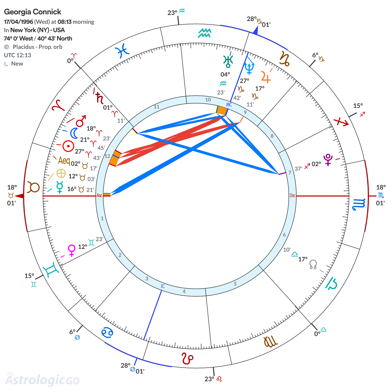 Chart wheel - Georgia Connick