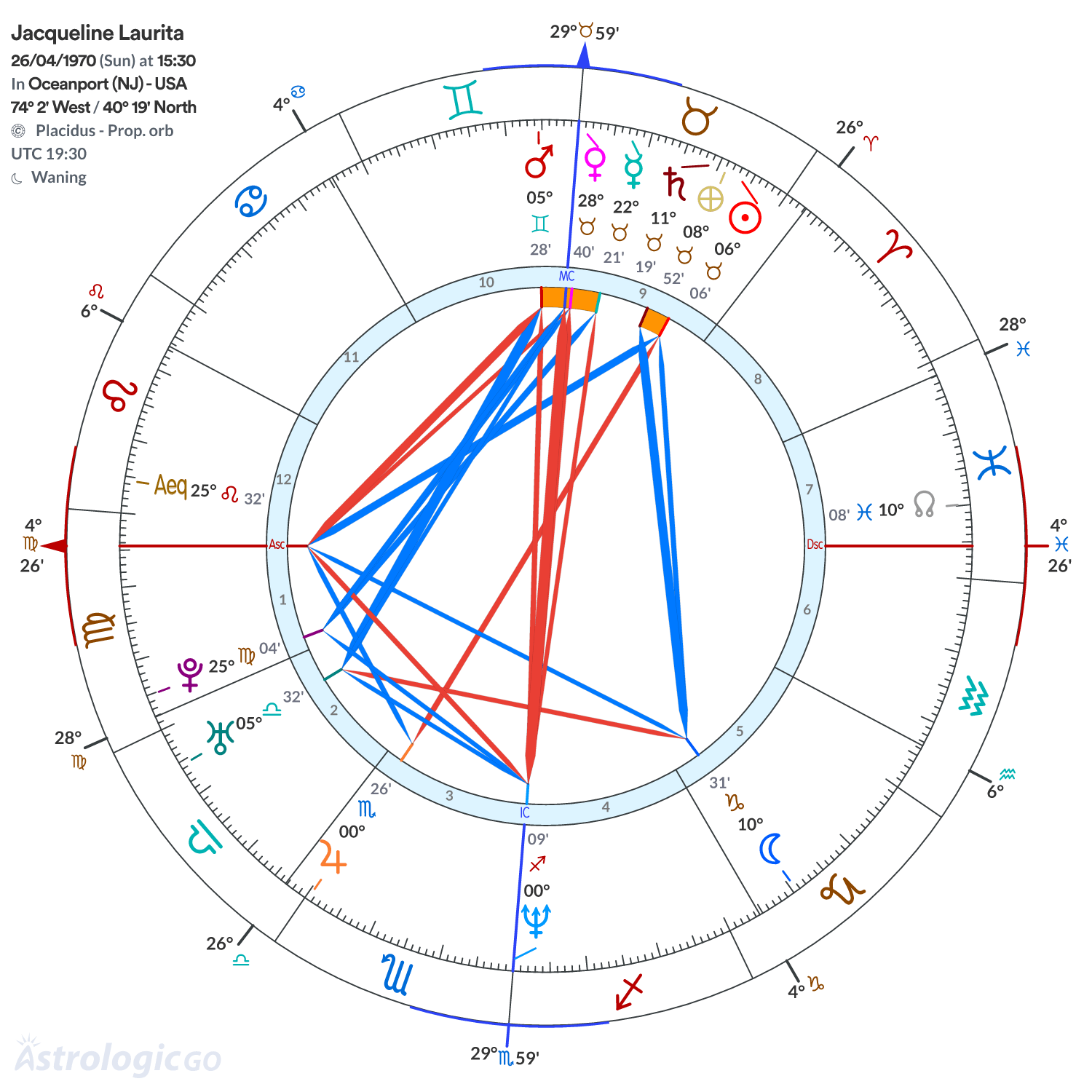 Chart wheel - Jacqueline Laurita