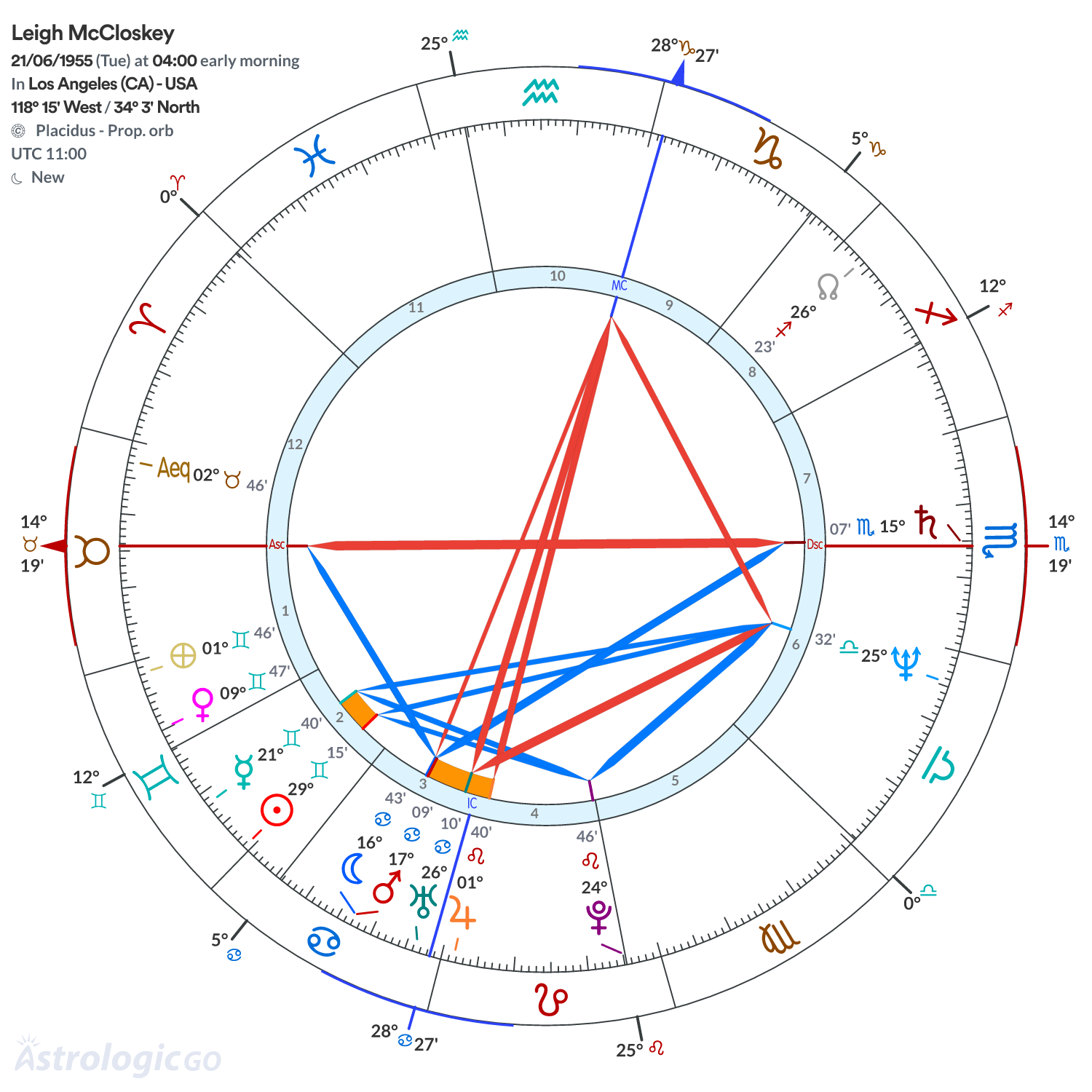 Chart wheel - Leigh McCloskey