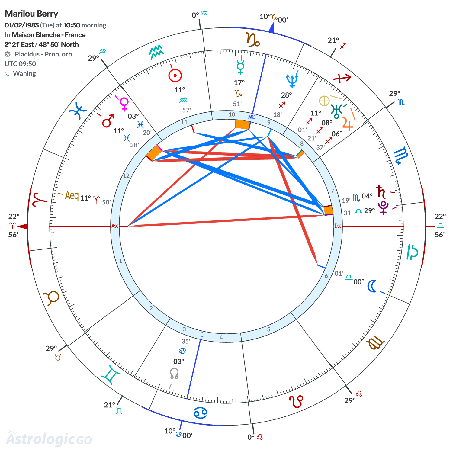 Chart wheel - Marilou Berry