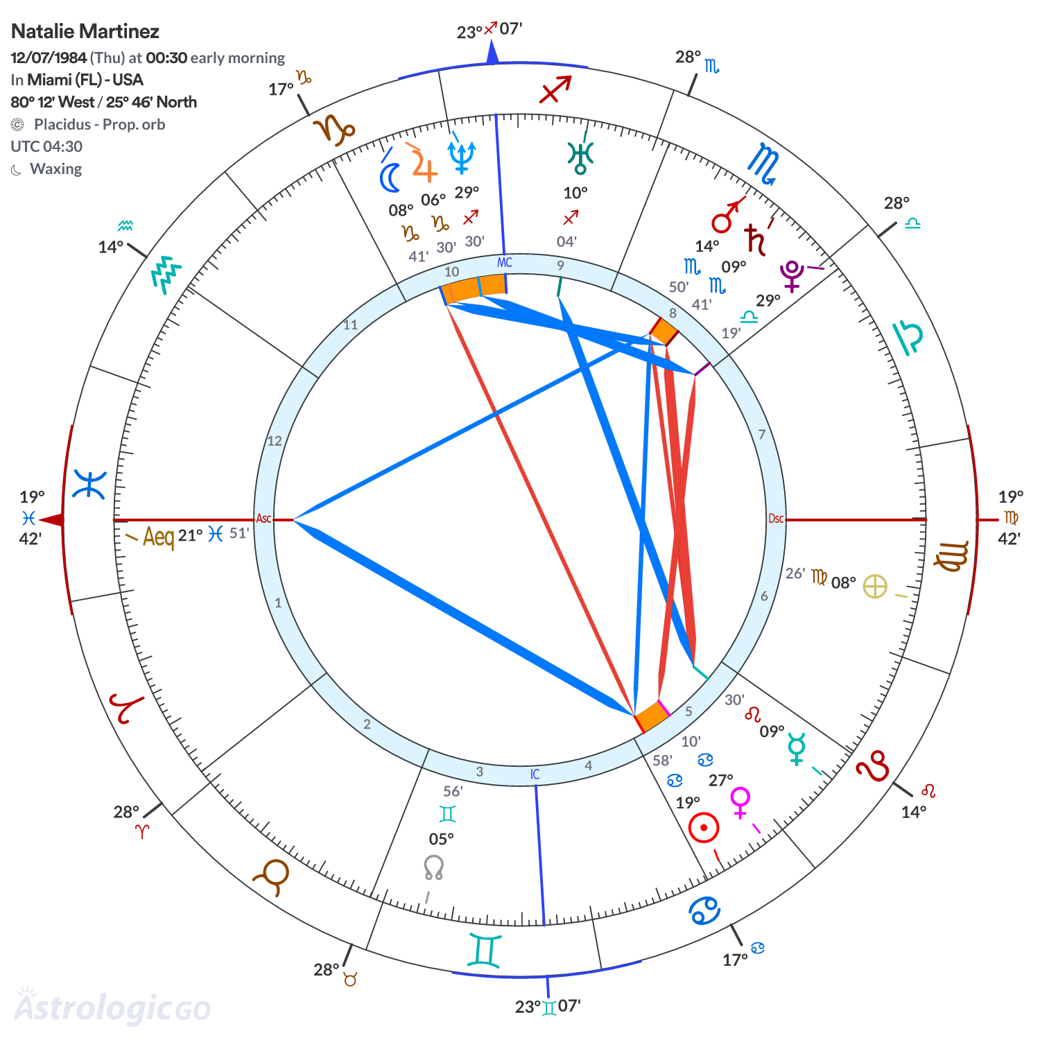 Chart wheel - Natalie Martinez