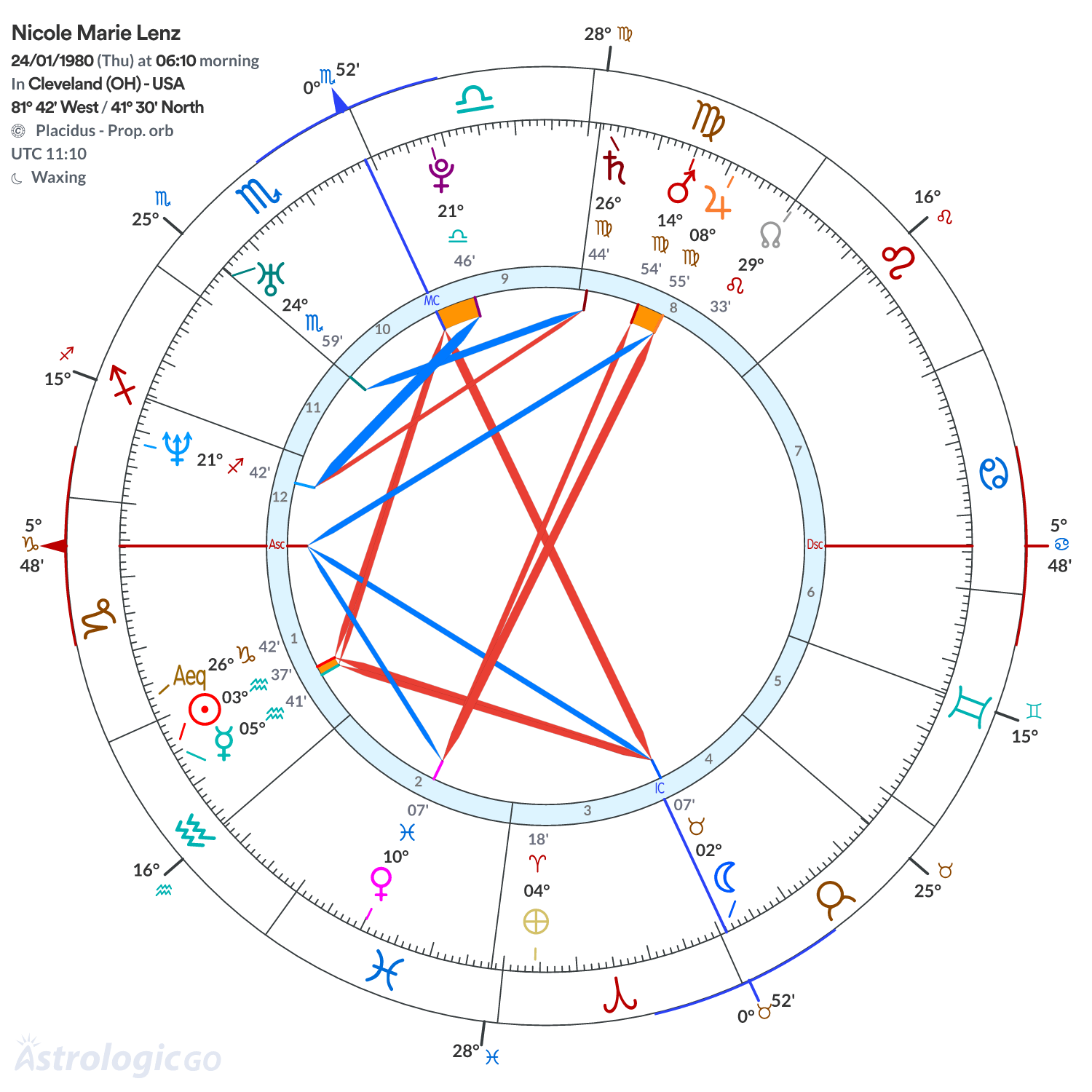 Chart wheel - Nicole Marie Lenz