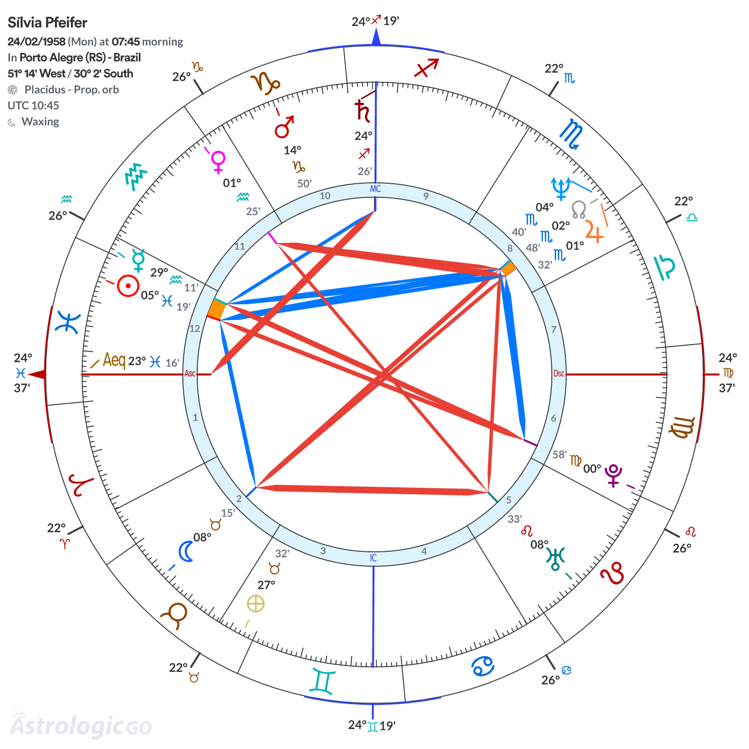 Chart wheel - Sílvia Pfeifer