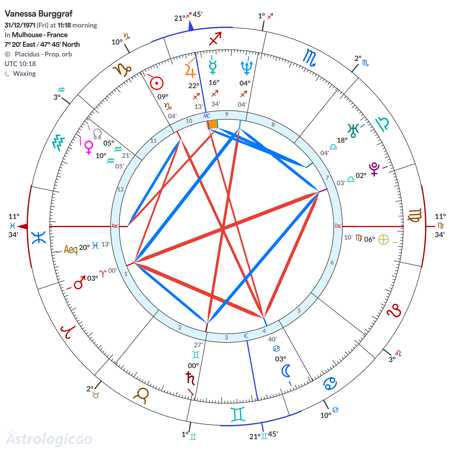 Chart wheel - Vanessa Burggraf